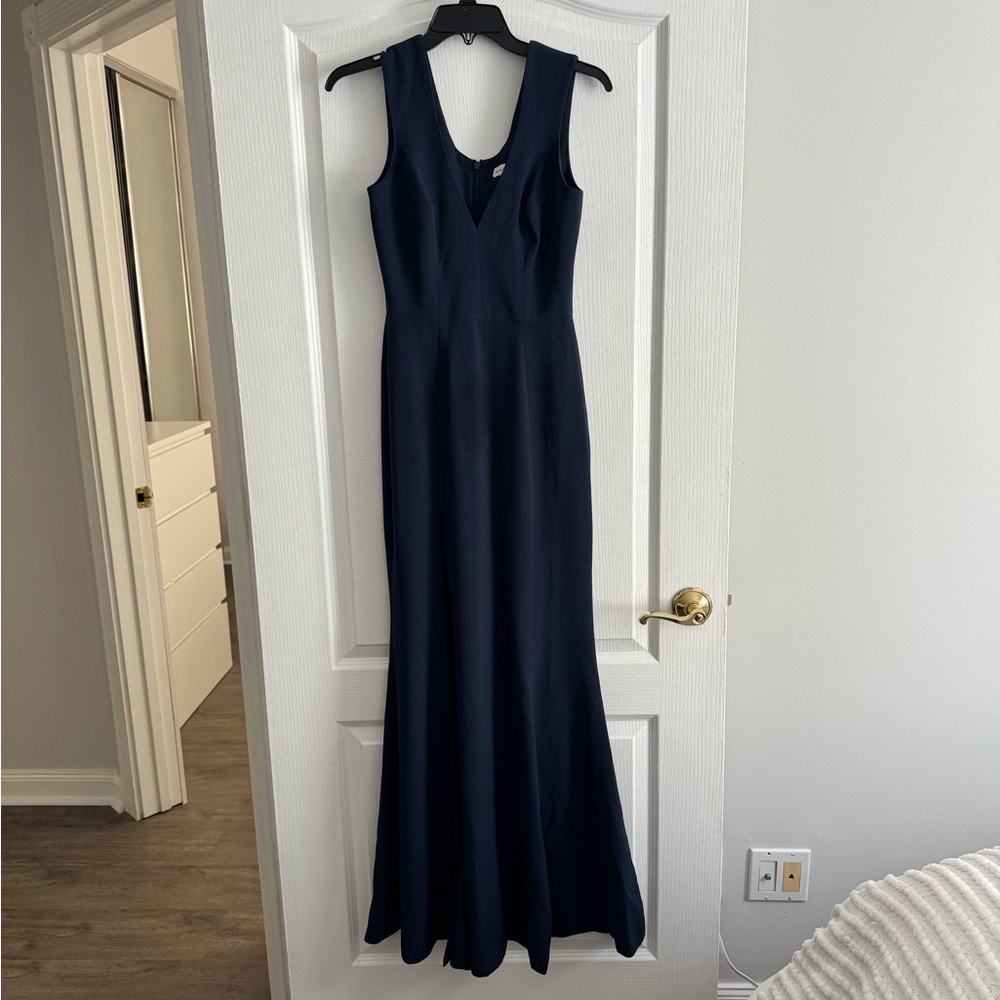 Dress the Population Navy Maxi Dress
